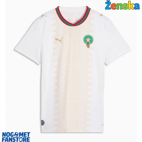 Maroko Gostujuci Dres za Ženska SP 2026 Kratak Rukav